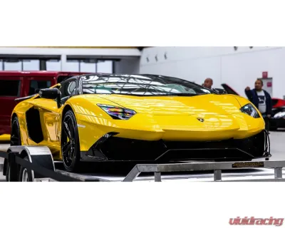 DMC Carbon Fiber Front Bumper "50 Anniversario" Full Prepreg for Lamborghini Aventador 2013-2014 - 17809-Full Prepreg