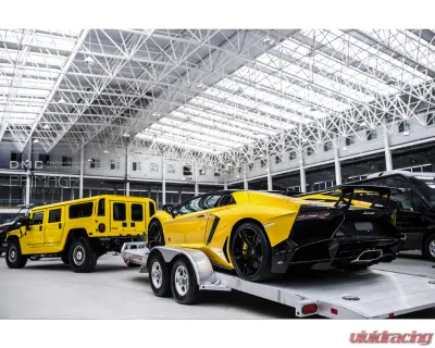 DMC Carbon Fiber Rear Wing Spoiler "50 Anniversario" for Lamborghini Aventador 2012-2013 - 17823-Prepreg-WB