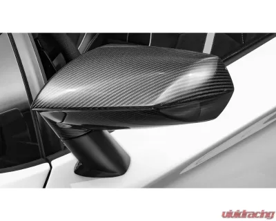 DMC Carbon Fiber Side Mirrors for Lamborghini Aventador 2012-2013, Prepreg Carbon Fiber - 17877-PCF