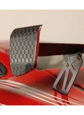 DMC Carbon Fiber Rear Wing Spoiler & Endplates in 935 Style End Plates Only in Aluminum Porsche 992 GT3 2022-2025                                     - 17896-End Plates Only in Aluminum - Image 2