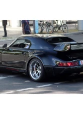 DMC Carbon Fiber Front & Rear Fenders Wide Body Kit Small Head Lights for Porsche 964 1989-1994                                     - 17942-FC - Image 2