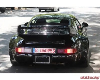DMC Carbon Fiber Wing RSR Spoiler for Porsche 964 1989-1994, Small Headlights, Forged Carbon - 17956-FC