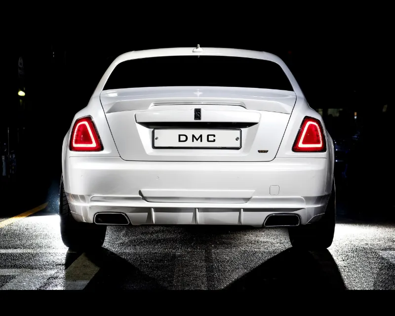 DMC Black Badge Forged Carbon Fiber Trunk Lip Spoiler, Body Kit Pre-Peg Carbon (Extra Light, Line structure, quality same as OEM ) Rolls-Royce 2020-2025 - 18019-PPC