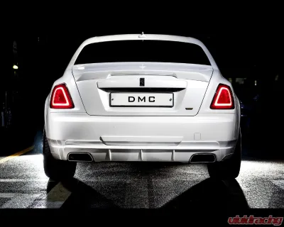 DMC Black Badge Forged Carbon Fiber Trunk Lip Spoiler, Body Kit Pre-Peg Carbon (Extra Light, Line structure, quality same as OEM ) Rolls-Royce 2020-2025 - 18019-PPC