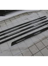 DMC Black Badge Forged Carbon Fiber Side Skirts, Body Kit Pre-Peg Carbon (Extra Light, Line structure, quality same as OEM ) Rolls-Royce 2020-2025                                     - 18029-PPC - Image 3