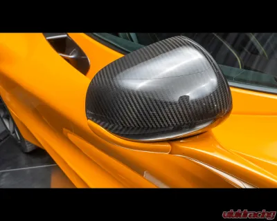 DMC Carbon Fiber Side Mirror Housings for McLaren 750S 2024-2025, Pre-Peg Design - 18112-PC
