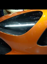 DMC Carbon Fiber Front Bumper Side Vents Covers Trims CFK Carbon (No surface pattern) McLaren 750S 2024-2025                                     - 18116-CFK - Image 2