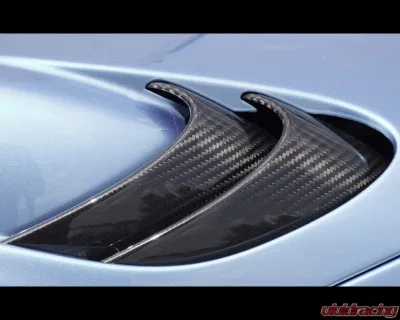DMC Carbon Fiber Front Fenders GT3 Style with Vents Forged Carbon - Full Fender, Full exposed McLaren 750S 2024-2025 - 18155-FC-FF