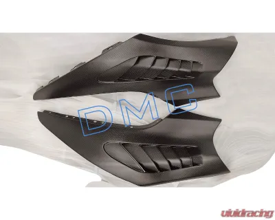 DMC Carbon Fiber Front Fenders GT3 Style with Vents Forged Carbon - Full Fender, Full exposed McLaren 750S 2024-2025 - 18155-FC-FF