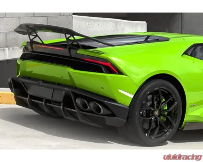 DMC Carbon Fiber Rear Diffuser for Lamborghini Huracan 2017-2019, Prepreg Carbon Fiber - 18210-PCF