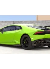 DMC Carbon Fiber Rear Diffuser for Lamborghini Huracan 2017-2019, Prepreg Carbon Fiber                                     - 18210-PCF - Image 3