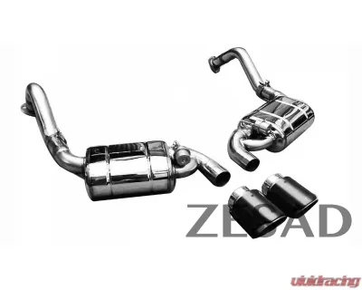 DMC Stainless Steel Catless Valvetronic Exhaust System with Remote Control for Porsche Cayman 981 2014-2016 - 18216-with Remote Control