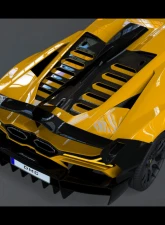 DMC Carbon Fiber Rear Bumper Prepreg for Lamborghini Revuelto 2024-2025                                     - 18311-PC - Image 3