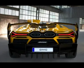DMC Carbon Fiber Rear Wing Spoiler 
