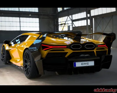DMC Carbon Fiber Rear Wing Spoiler "E-GT" Prepreg for Lamborghini Revuelto 2024-2025 - 18320-PC