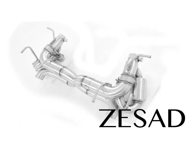 DMC Stainless Steel Exhaust System Catless, Valvetronic, Remote Controlled Stainless Steel, Valved Ferrari 458 Speciale 2013-2015 - 18343-SS-V