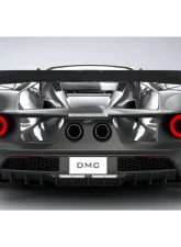 DMC Carbon Fiber Rear Wing Spoiler MK II 2 Forged Carbon Base for Ford GT 2017-2022                                     - 18350-FC-BS - Image 3