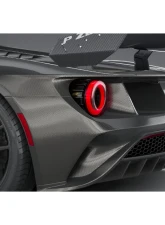 DMC Carbon Fiber Rear Wing Spoiler MK II 2 Forged Carbon Base for Ford GT 2017-2022                                     - 18350-FC-BS - Image 4