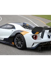 DMC Carbon Fiber Rear Wing Spoiler MK II GT3 Forged Carbon Base Spoiler Ford GT 2017-2022                                     - 18359-FC-BS - Image 2