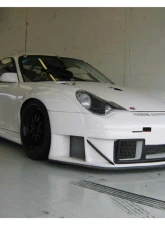 DMC Wide Body Kit Carbon Fiber GT3 Forged Carbon Package + Front Hood for Porsche 996 Turbo 2001-2005                                     - 18582-FC-FH - Image 2