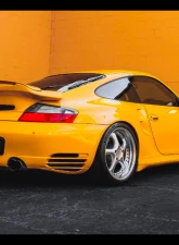 DMC Carbon Fiber Side Skirts for Porsche 996 Turbo 2001-2005, Forged Carbon Finish                                     - 18594-FC - Image 2
