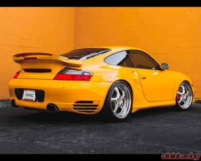 DMC Carbon Fiber Side Skirts for Porsche 996 Turbo 2001-2005, Forged Carbon Finish - 18594-FC