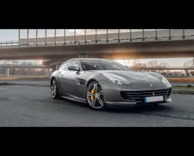DMC Carbon Fiber Front Bumper for Ferrari GTC4 Lusso 2018-2025, Kevlar and ABS Material