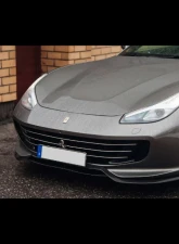 DMC Carbon Fiber Front Bumper for Ferrari GTC4 Lusso 2018-2025, Kevlar and ABS Material                                     - 18642-K-ABS - Image 3