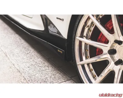 DMC Carbon Fiber Side Skirts Forged Carbon for Lamborghini Huracan 2017-2019 - 18712-FC