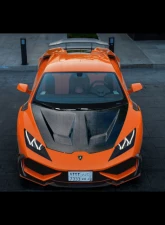 DMC Carbon Fiber Front Hood Pre-Peg Double Side for Lamborghini Huracan STO 2022-2025                                     - 18761-PPC-DS - Image 4