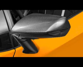 DMC Carbon Fiber Side Mirrors for Lamborghini Aventador 2021-2025, Forged Carbon Fiber