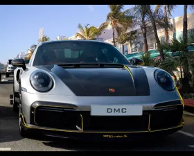 DMC Carbon Fiber Front Lip & Rear Diffuser Forged Carbon for Porsche 992 Turbo S 2020-2025