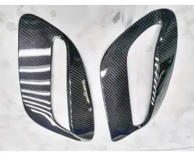 DMC Carbon Fiber Rear Vent Covers Forged Carbon for Porsche 992 Turbo S 2020-2025