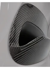 DMC Carbon Fiber Rear Vent Covers Forged Carbon for Porsche 992 Turbo S 2020-2025                                     - 18893-FC - Image 2