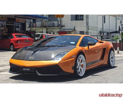 DMC Carbon Fiber Front Hood for Lamborghini Gallardo 2009-2013, No Surface Pattern - 18929-CFK