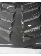 DMC Carbon Fiber Rear Wing Spoiler & Bonnet Supertrofeo E-GT Visible Carbon (Standard Carbon with lines, not as light as Pre-Peg) Lamborghini Gallardo 2009-2013                                     - 18934-VC - Image 3