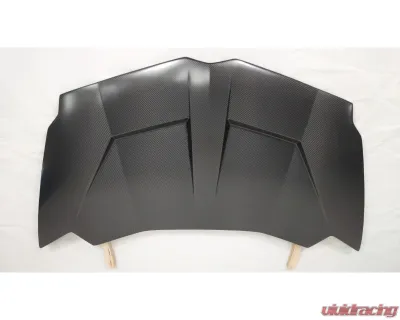 DMC Carbon Fiber Front Bonnet Style II Forged Carbon for Lamborghini Aventador 2021-2025 - 18944-FC