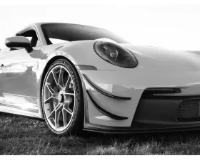 DMC Carbon Fiber F1 Canards Forged Carbon for Porsche 992 Turbo S 2020-2025