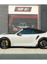 DMC Carbon Fiber Side Skirts Visible Carbon (Standard Carbon with lines, not as light as Pre-Peg) Porsche 992 Turbo|Carrera|Targa|Cabriolet 2020-2025                                     - 19130-VC - Image 2