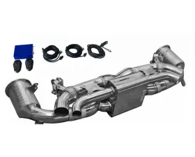 DMC Stainless Steel Exhaust System Race Valvetronic Remote Controlled for Porsche 992 Turbo S 2020-2025