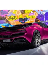 DMC Rear Diffuser Pre-Peg Carbon for Ferrari 296 GTB 2021-2025, Model 19155-PC                                     - 19155-PC - Image 2