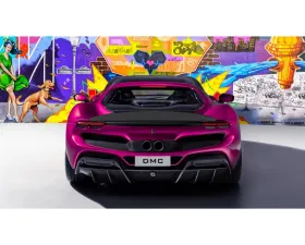 DMC Carbon Fiber Rear Wing Spoiler Forged Carbon for Ferrari 296 GTB 2021-2025