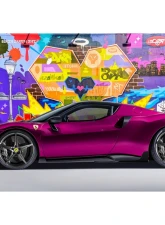 DMC Carbon Fiber Rear Wing Spoiler Forged Carbon for Ferrari 296 GTB 2021-2025                                     - 19162-FC - Image 2