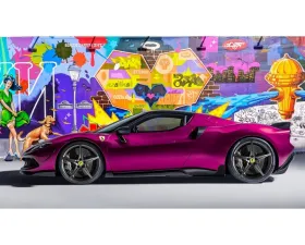 DMC Carbon Fiber Side Skirts Forged Carbon for Ferrari 296 GTB 2021-2025