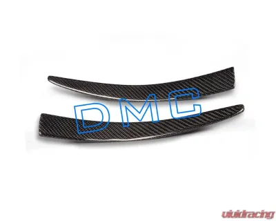 DMC Carbon Fiber Front Lips & F1 Canards Forged Carbon for Ferrari 296 GTB 2021-2025 - 19168-FC