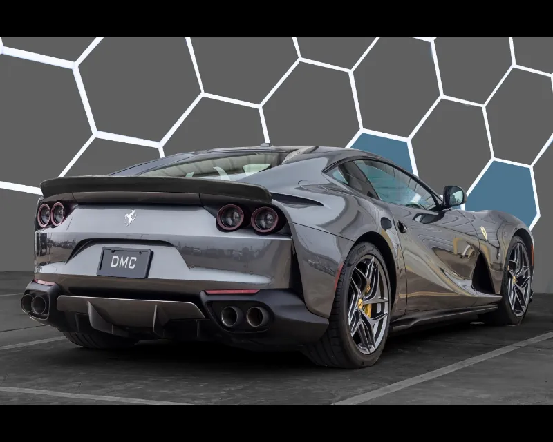 DMC Carbon Fiber WIng Spoiler Forged Carbon Fiber (Same as OEM Quality) Ferrari 812 Superfast 2017-2025 - 19178-FCF