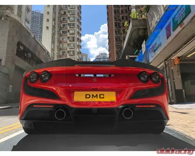 DMC Carbon Fiber Duck Spoiler for Ferrari F8 Tributo Spider 2020-2025, Pre-Peg Design - 19185-PC