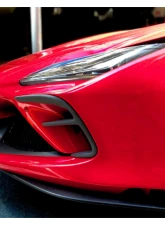 DMC Carbon Fiber Air Vents for Ferrari F8 Tributo Spider 2020-2025, Forged Carbon, 19192-FC                                     - 19192-FC - Image 2