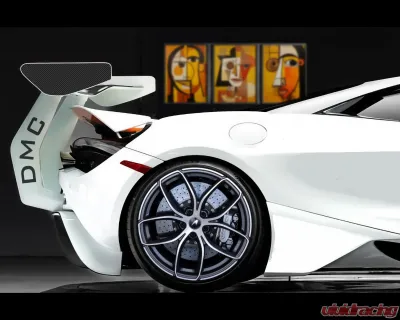 DMC Carbon Fiber Rear Wing Spoiler for McLaren 720S 2017-2025, Forged Carbon, 19240-FC - 19240-FC
