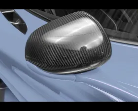 DMC Carbon Fiber Side Mirror Housings for McLaren Artura 2022-2025, Forged Carbon